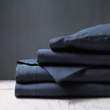 Shiloh Linen Sheet Set In Indigo