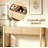 39.4'' Fluted Console Table with Drawers, Narrow Entryway Table with Storage Shelf-1995411078