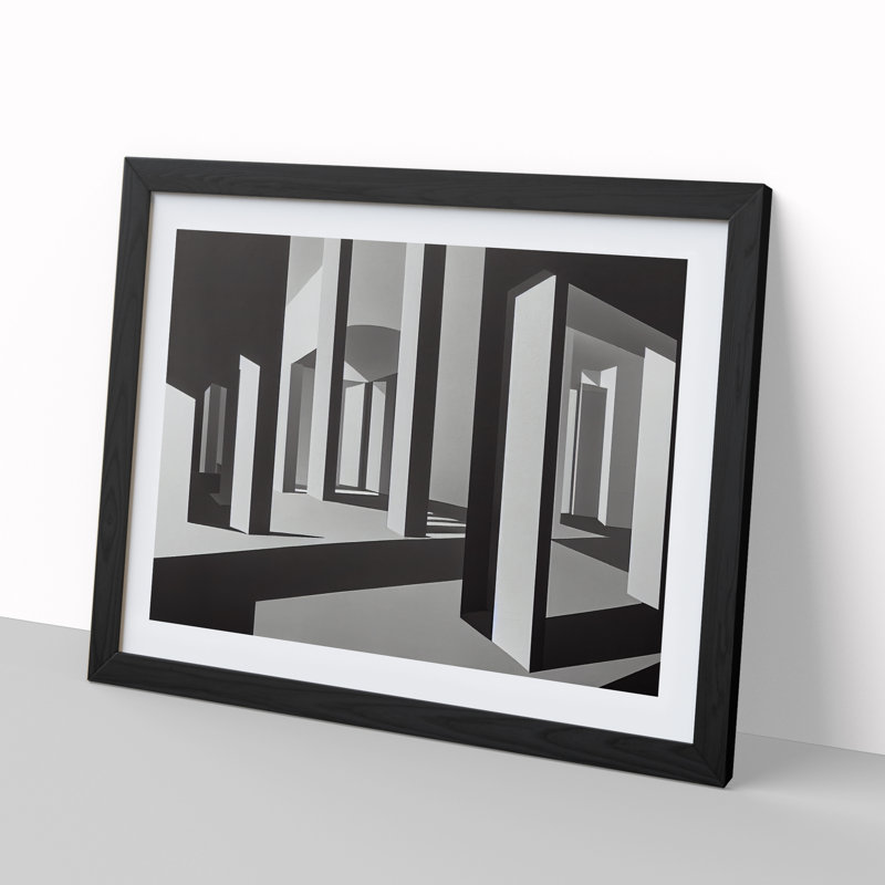 Architecture - Framed Print, Black Framed, 46cm H x 64cm W