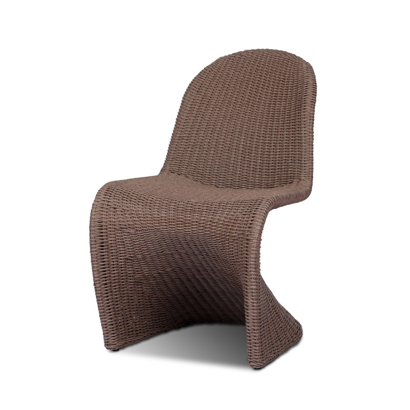 Portia Patio Chair, Tanned Weave