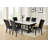 Antoumann Solid Marble Top Dining Table