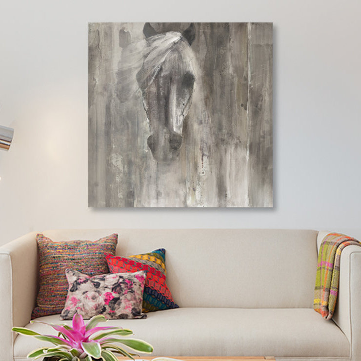 Albena Hristova - Print on Canvas, 93.98 cm H x 93.98 cm W, Black Floater Framed