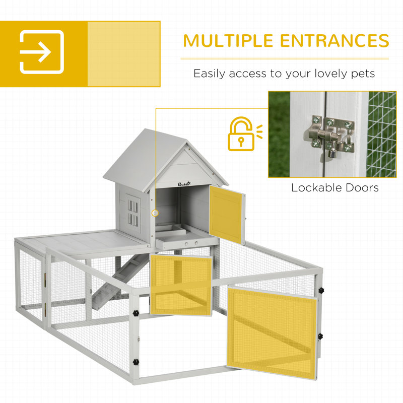 Weather Resistant Rabbit Hutch