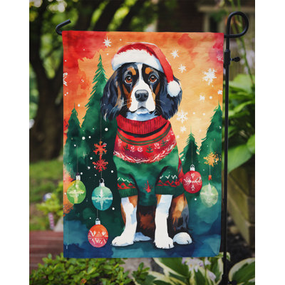 Polyester double face Noël