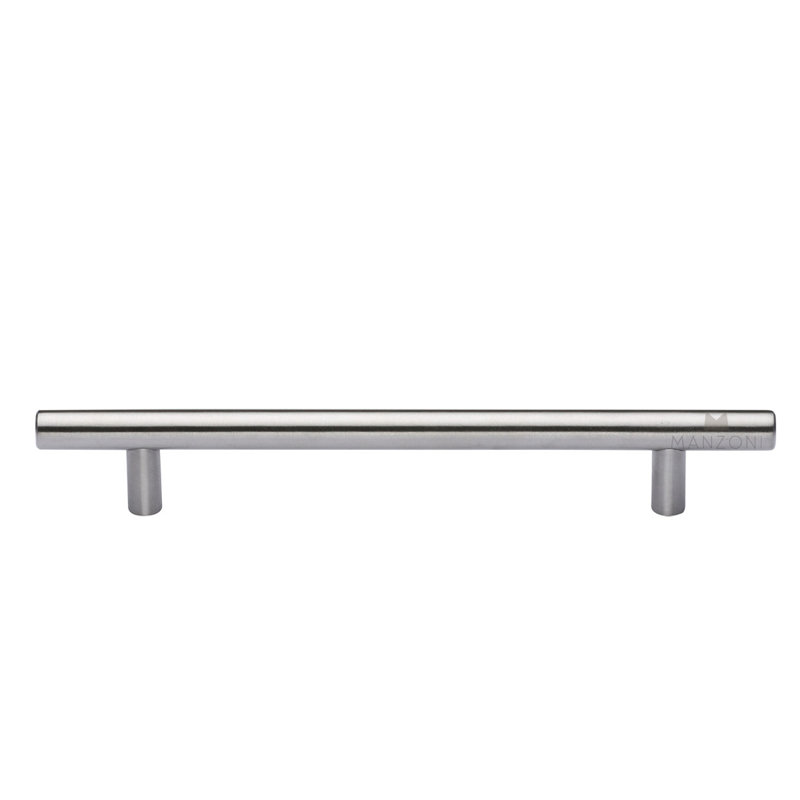 8.38'' Satin Stainless Steel Modern Bar Pull