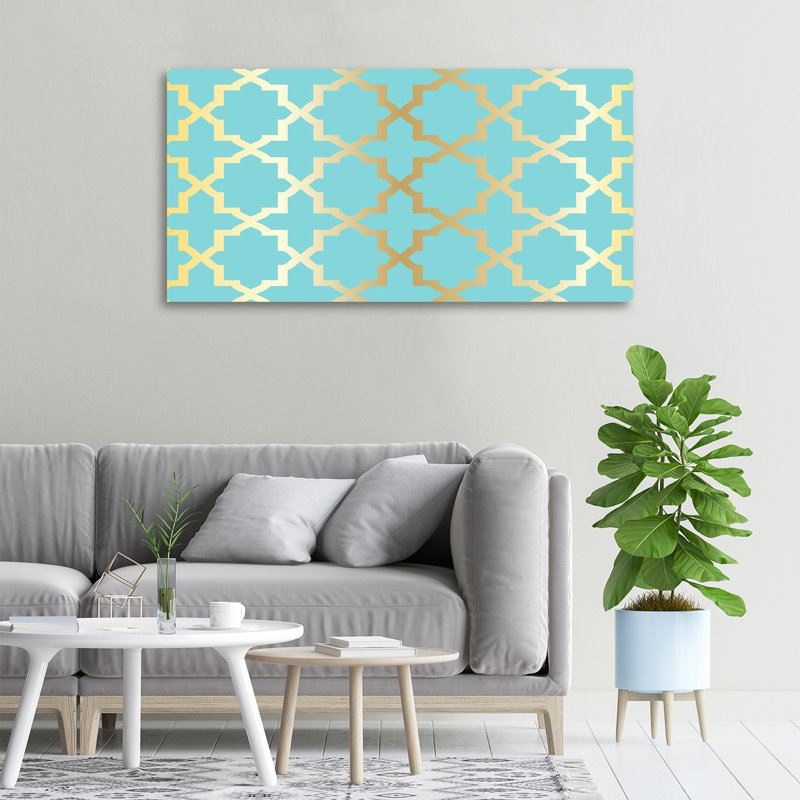 Arabic Pattern - Wrapped Canvas Print