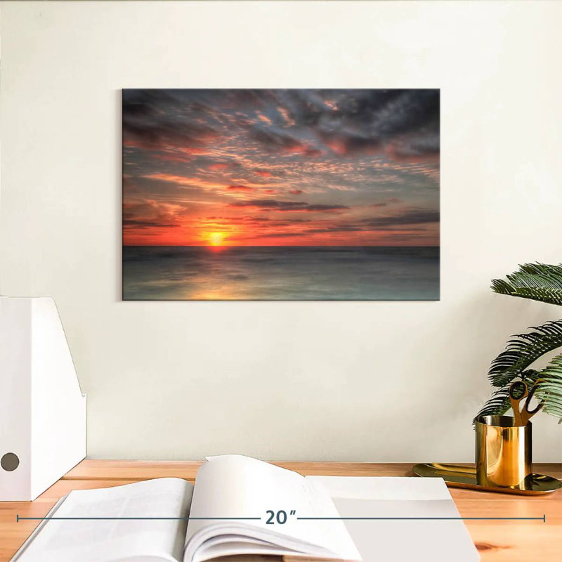 Alvord Atlantic Sunrise No. 9, 8" H x 12" W