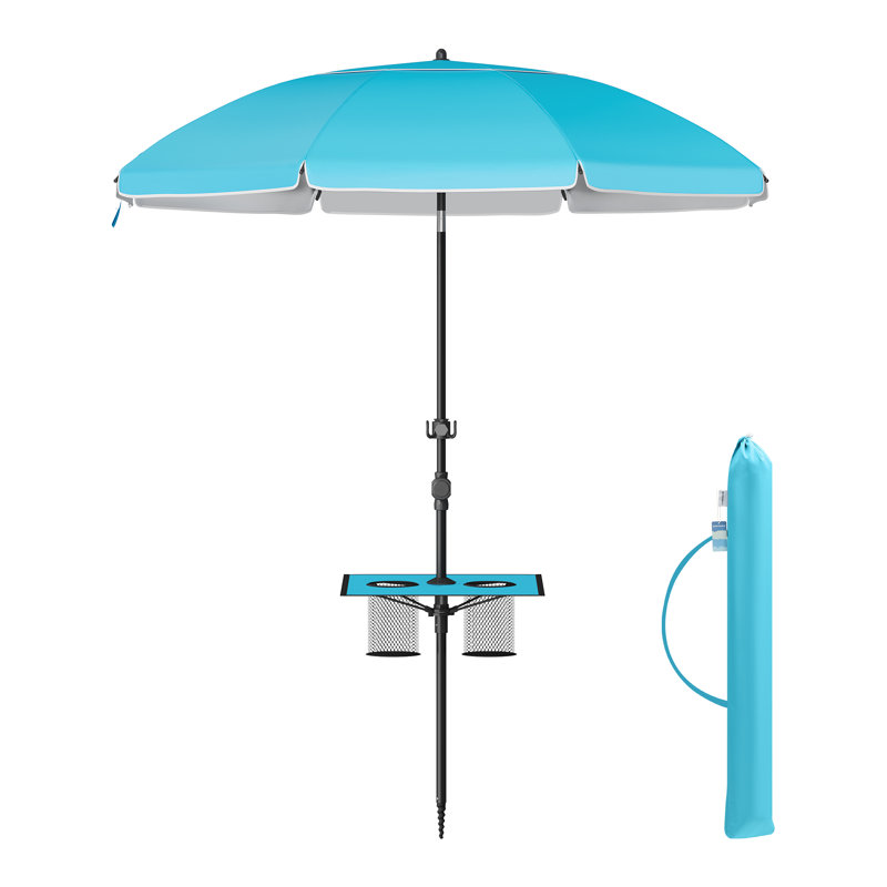11cm Beach Parasol, Blue