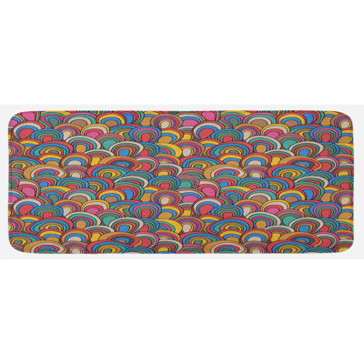 Coastal Synthetic Kitchen Mat