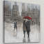 "City Rain", reproduction sur toile tendue-18829632
