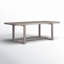 Table de salle à manger en bois massif Aerilyn