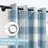Adamantini Plaid Blackout Thermal Grommet Curtain Panels-1478637017-1537529690