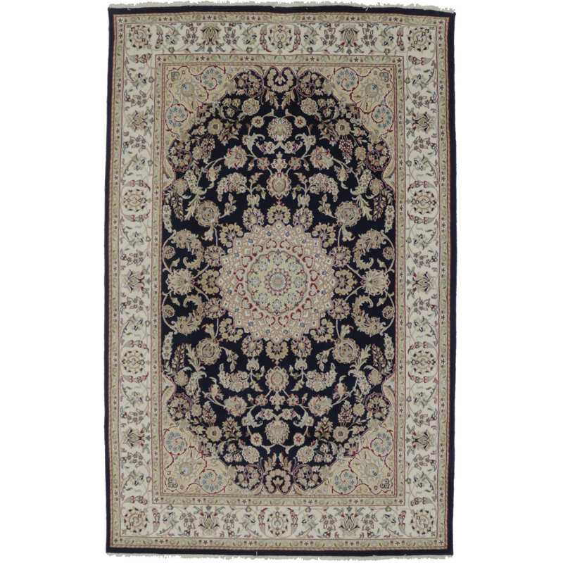 Tapis bleu marine Timo