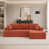 Orange  +Right  Chaise