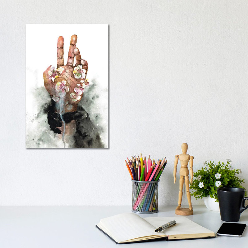 Healing Is Difficult by Pride Nyasha - Wrapped Canvas Painting, 20.32 cm H x 30.48 cm W