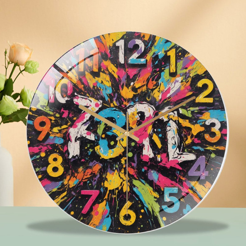 Horloge murale 12 po