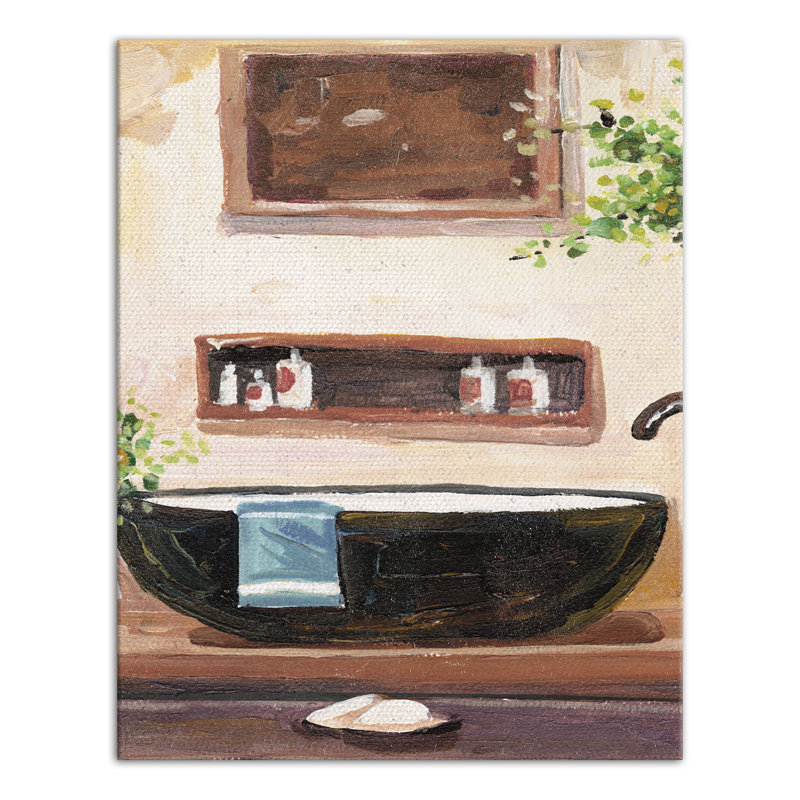 Évier de ferme sur toile, H 14 po x l 11 po x P 1,25 po