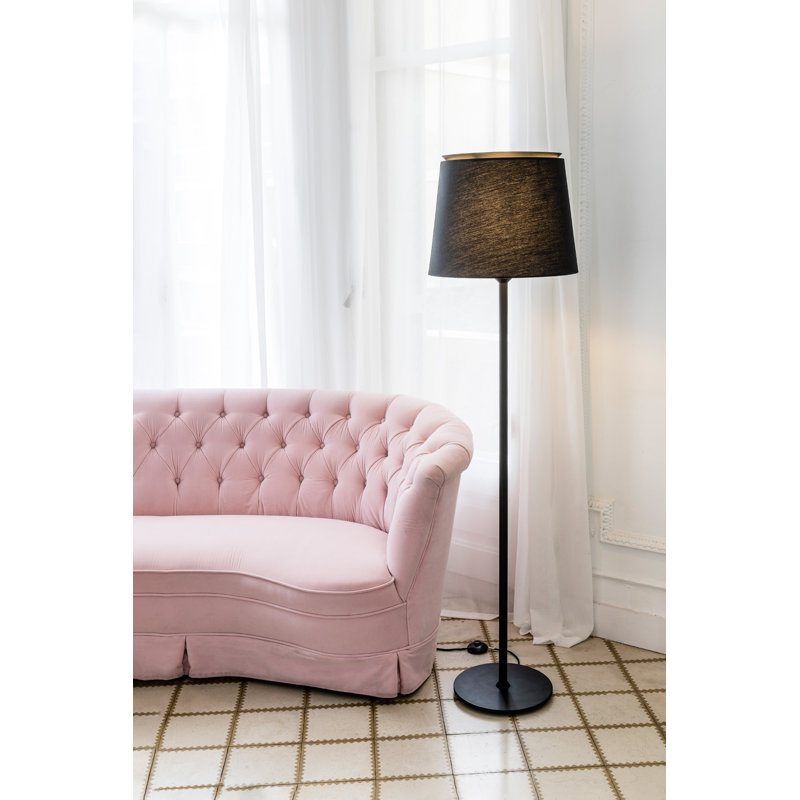 Savoy Floor Lamp, Matt Black, Black