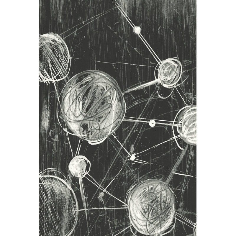 Molecular Fusion I by Ethan Harper - Wrapped Canvas Print, 46cm H x 30cm W x 3.8cm D