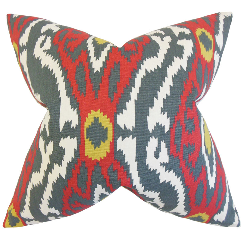 Oreiller de sol Ikat
