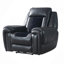 Fauteuil inclinable, fauteuil inclinable électrique en velours CLARK BLANCHE
