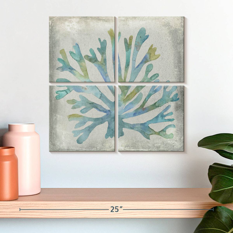Brampt aquarelle corail I