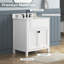 Abramowitz 30'' Freestanding Single Bathroom Vanity with Engineered Stone Top