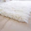 Jeffry Flokati Wool Ivory Rug-54269302