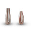 Ensemble de vases en verre soufflé à la main Mia Teardrop-102097361