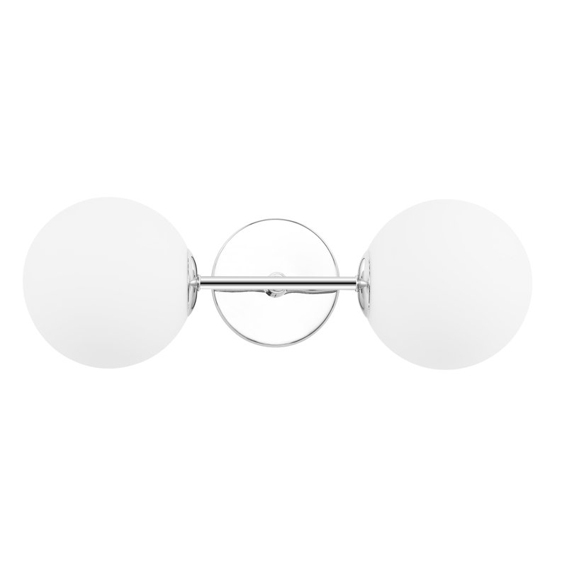 Jaina 2 - Light Armed Sconce, Silver
