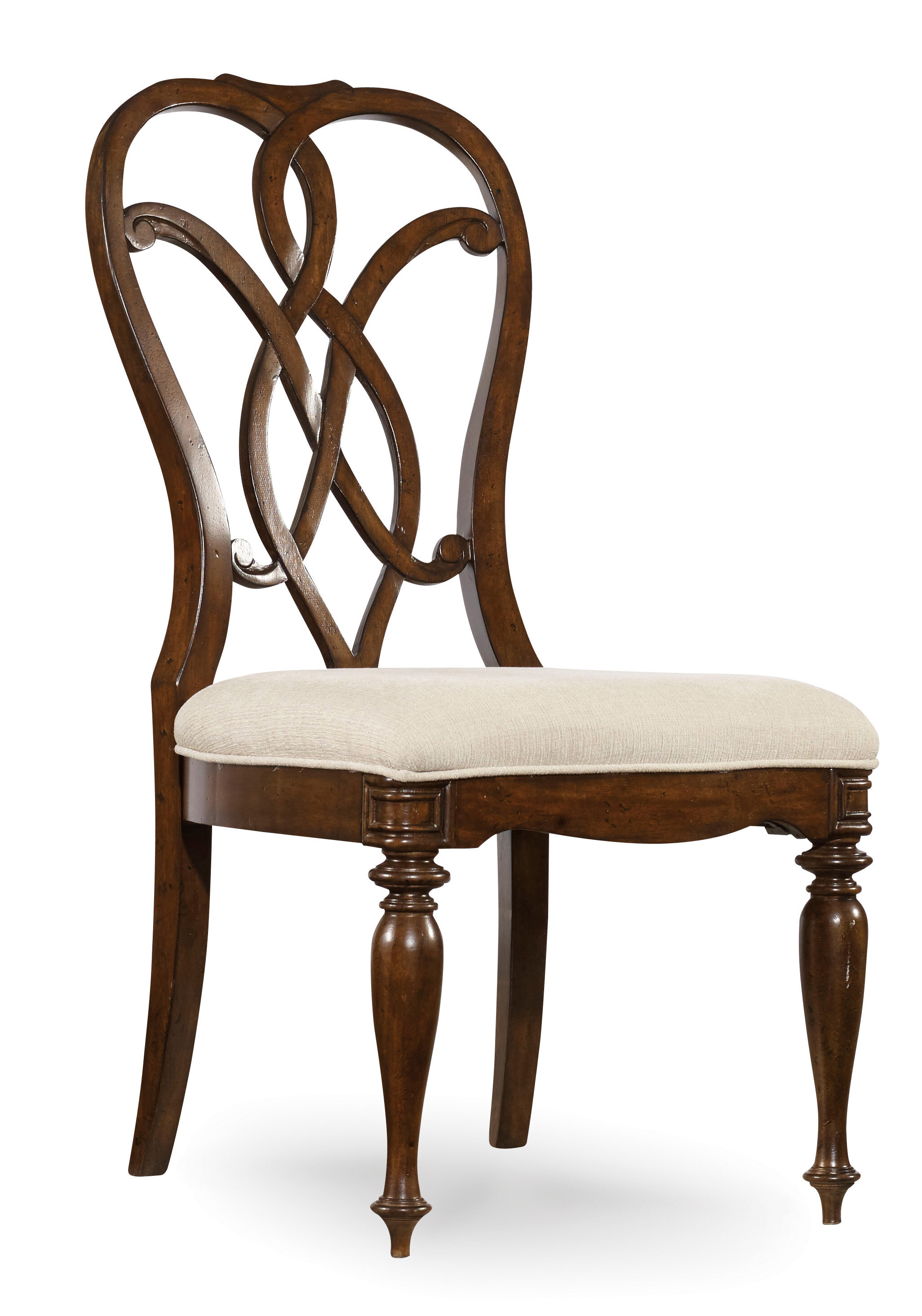 Queen anne store back chair