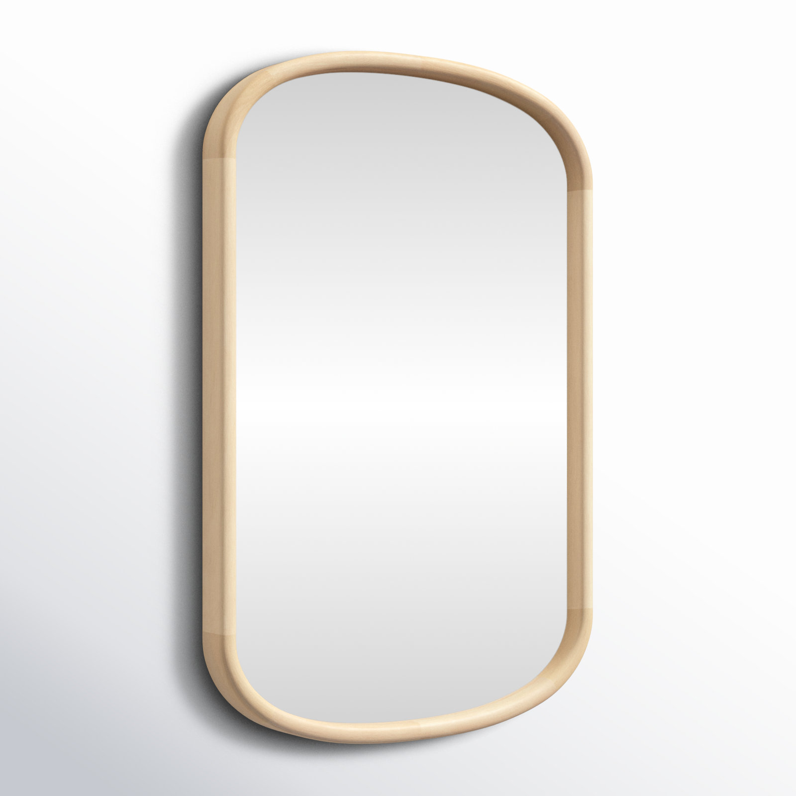 Brayton 24" Accent Mirror, Natural, Vertical