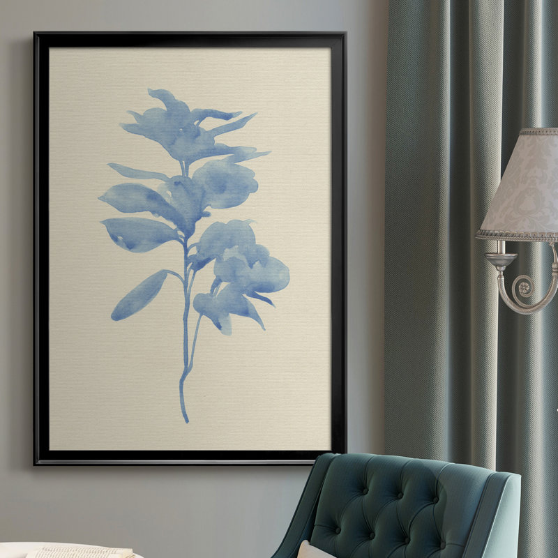 Toile encadrée de qualité supérieure Verditer Fig III - prête à être accrochée, H 42,5 po x l 30,5 po x P 1 po, Noir