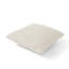 Housses de coussin décoratives carrées en velours côtelé beige avec insertions-102345298