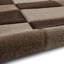 Avawatz area rug Machine Woven Brown-56363880