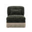 Fauteuil d'appoint sans accoudoirs avec 1 coussin