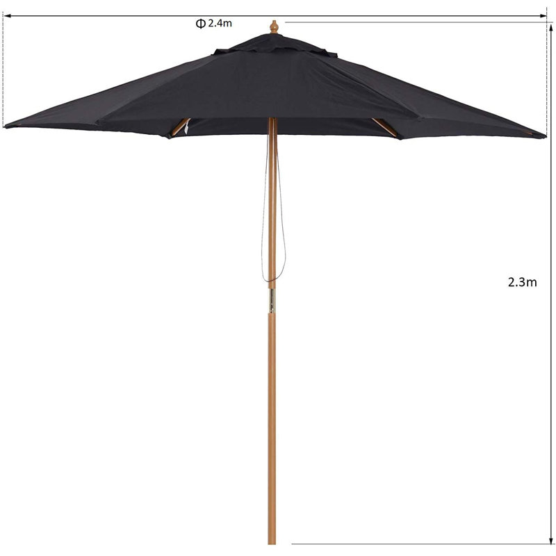 Mcghee 240cm Market Parasol