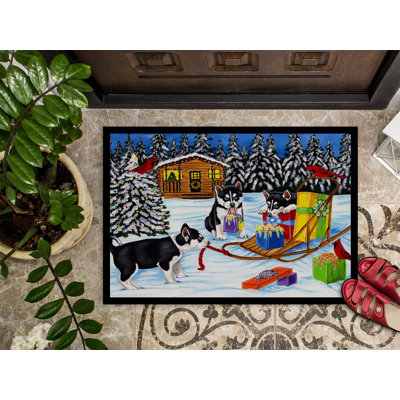 Regionalda Non-Slip Christmas Outdoor Doormat