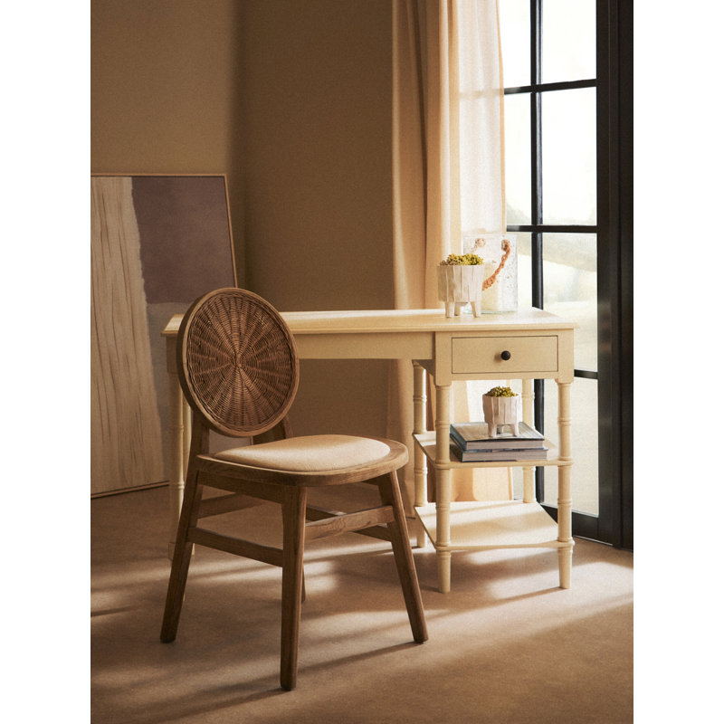Solid Wood Base Standing Desk