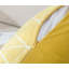 Housse de coussin en jacquard à motif géométrique en chenille moderne-326169684-338776197