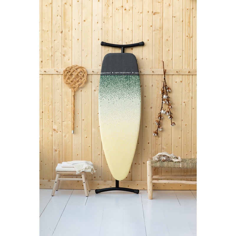 Brabantia Size D Ironing Board, Black/Green/Beige