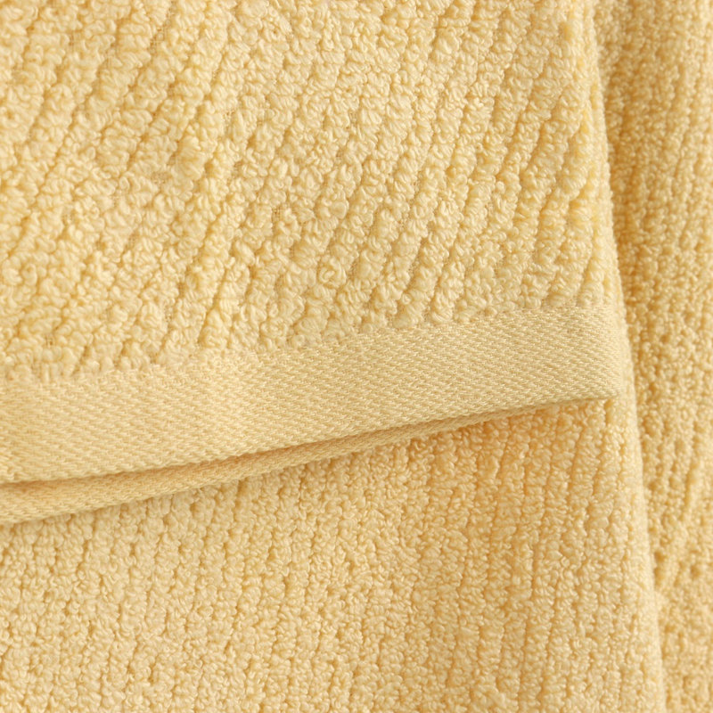 Ensemble de serviettes 6 pièces, Jaune