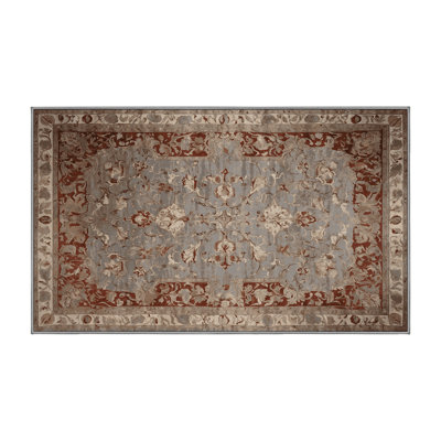 Tapis gris lavable à la machine