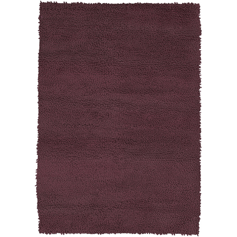 Strata Handmade Tufted Wool Shag Rug 5' x 7'6"