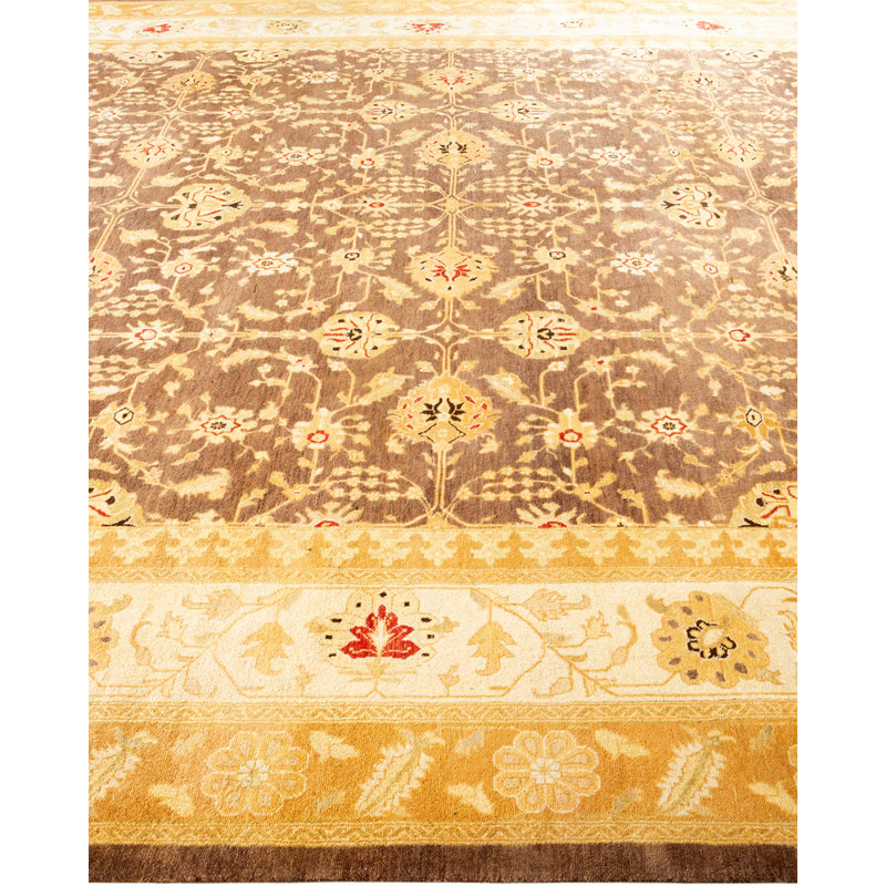 Classic One-of-a-Kind 9' 1" X 12' 0" Hand Knotted Area Rug