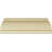 7 7/8"H x 8"P x 11 1/8"F x 94 1/2"L Eris Smooth Crown Moulding