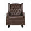 Chaise berçante en similicuir-59341079