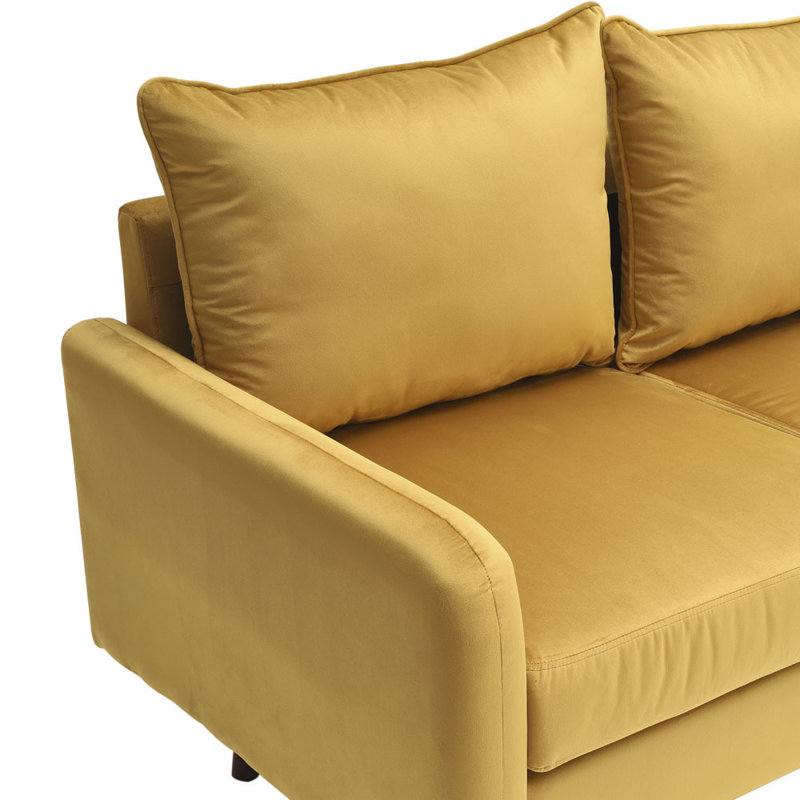 Rundelle Velvet Loveseat