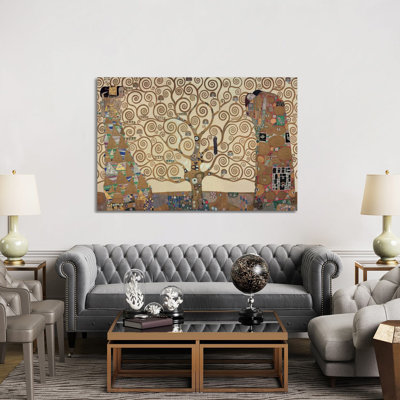 The Tree Of Life by Gustav Klimt - Wrapped Canvas Print