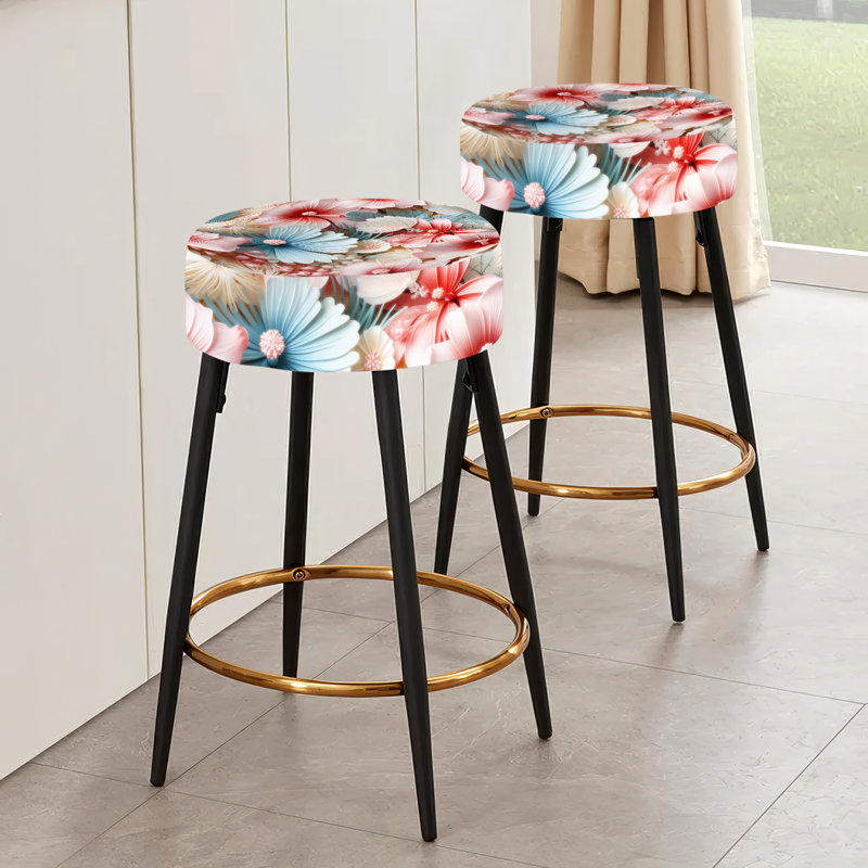 Ensemble de 2 tabourets de bar Seashell
